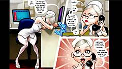 I-I love this night nurse cartoon comics so much