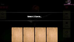 X roulette ends with huge tits and wild cumshot action