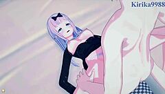 Kaguya Shinomiya, Chika Fujiwara, Miyuki Shirogane in Wild Hentai Sex