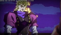 jonathan joestar battles dio brando in epic amv showdown