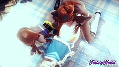 Frozen Hentai: Elsa And Anna In Threesome Fuck And Fingering