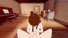 मेई टेरुमी और कोनान का वाइल्ड नारुतो हेंटाई एक्शन