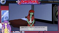 something unlimited part 147, sexy redhead anime hentai with big tits and boobs