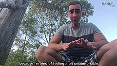 i seduced my stepdads twin, that rugged macho man, with my feet!