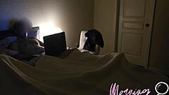 should i wake you up with my lips, or let my mature fuck doll body do the talking?