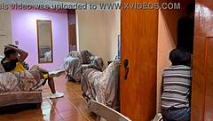 uhh, me cogi al novio de mi vecino, got so hot, couldn't resist that ass, sneaky quickie