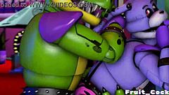 Holy crap, check out this wild Fnaf fruit cock action now!