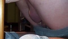 i saw this gay teen riding dildo in his yummy ass, it was amazing