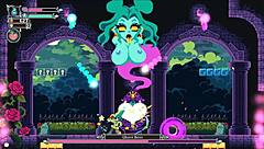 Flip Witch Pixel Game: Monster Cock Titjob And Facial.