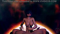 sexy goth babe rides your cock until you cum