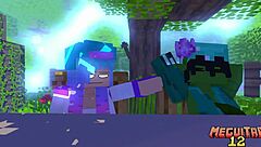 Old Video Reunion Turns Wild with MINECRAFT PORN Action