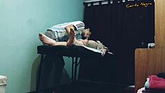 Ever tried a massage with a happy ending like this? 😏 It's part 1 and 2 with amateur gay blowjob action.