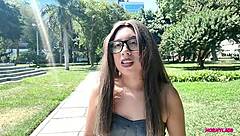 Briella Márquez, Petite Peruvian Teen, Bent Over for Casting Fuck