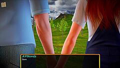 My New Family Episode 383 Features Cartoon Game Scenes With Teen Characters