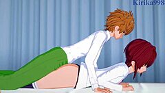 uhh, ryouko mikado and tearju lunatique gettin’ wild with rito yuki... intense to love ru hentai!