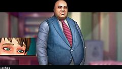 taffy tales part 3 teases with busty anime teacher antics