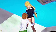 uhh, ryouko mikado and tearju lunatique gettin’ wild with rito yuki... intense to love ru hentai!