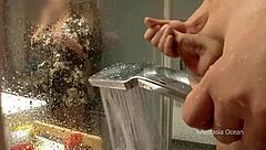 I caught stepmom in bathroom, jerked off while she watched, such perverts