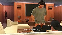 after the ball game, naughty athletic girl in 3d hentai sex.