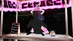 saori in 3d cartoon anime adventure