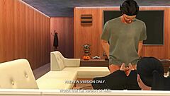 after the ball game, naughty athletic girl in 3d hentai sex.