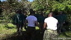 straight black men showing off big cocks in steamy anal action