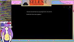 selene apoptosis part 1 in the game with asian characters and monsters 😊