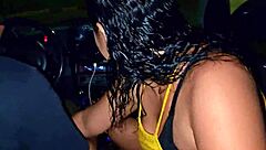 i gave didi taxi driver a sloppy blowjob while cuckold filmed in medellin