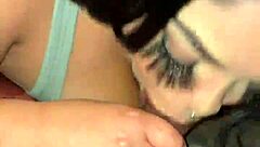 neighbor came over for a movie 🍿 but i sucked his monster big black cock dry instead 😏