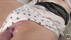 Juicy student banging hard after school