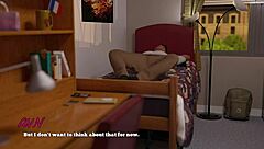 Horny Busty Redhead Roommate Stars in 3D Porn Game at College Dorm