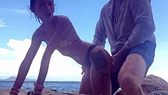 Teen with tattoos rides old hairy monster cock in freaky nature weekend. Nothing beats this petite tight body clash!