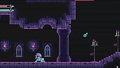 narrative-neutral: flip witch pixel hentai game episode 10 features a femdom ghost riding scene in cute 3d outfit