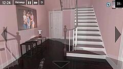 Dive into intense gameplay with milf fingering in Girl House Part 13