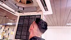 Why Does This Ebony Brasileira Boss Give Her Tight Black Pussy to Her Hung Employee?