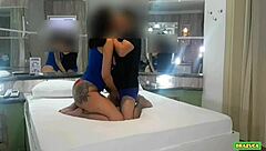 i grabbed her on all fours and came hard in her pussy.