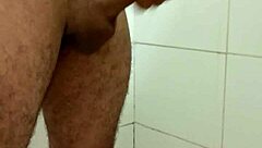 i'm jerkin my big cock solo