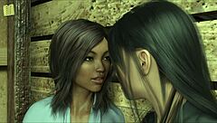 shaved pussy babe takes on monster cock in wild cowgirl riding leap.