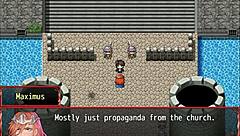 Harem in another world hentai game ep 20 gym workout exposed her pussy