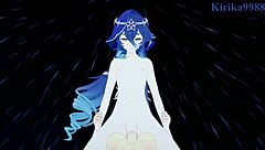 I can’t believe Faruzan, Layla, and Aether in this wild Genshin Impact hentai sex scene. It’s so intense with raw creampie action!