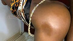 petite girl loves standing doggystyle quickie with step father in private