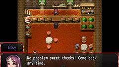 Harem in another world hentai game ep 20 gym workout exposed her pussy