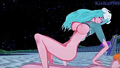 Nel Tu, Nelliel, Tier Harribel, and Ichigo Kurosaki say, let’s bang hard in Bleach hentai!