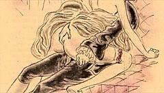 Vintage Erotic Illustration Brings Retro Charm to Life Again