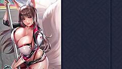 Ep1 Racer Girl Mikami Teases with Curvy Huge Tits in 3D