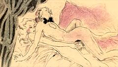 Vintage Erotic Illustration Brings Retro Charm to Life Again