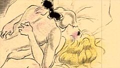 Vintage Erotic Illustration Brings Retro Charm to Life Again