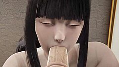 Hinata is ready for anything in this wild 3D hentai uncensored Naruto scene! 😍