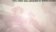 Kathy Deeps tackles 3 on 1 with PASSION FRUITS in wild action