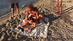 who's joining this mass anal fuck on hotel beach?